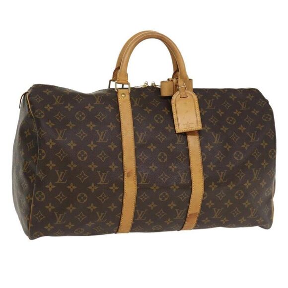 LOUIS VUITTON Monogram Keepall 50 Boston Bag - Picture 1 of 15